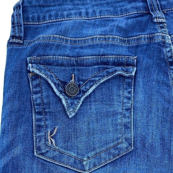 KUT FROM THE KLOTH  JEANS SIZE 8   SKINNY BOYFRIEND BLUE - Picture 3 of 10